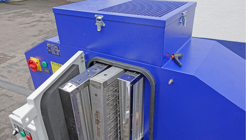 



4
 Retrofit-Abscheider mit ausziehbaren Filterelementen. 
