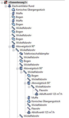 <p>
</p>

<p>
<span class="GVAbbildungszahl">8</span>
 Eingegeben werden Leitungsnetze wahlweise als Baumstruktur, … 
</p> - © Trimble

