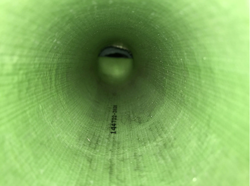 



3
 Mit Brawoliner sanierte DN-50-Abwasserleitung. 
