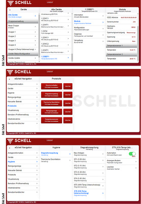 
4
 Insgesamt 76 elektronische Schell-Armaturen werden im weitläufigen Gebäude mit dem Wassermanagement-System eSchell gesteuert. 
