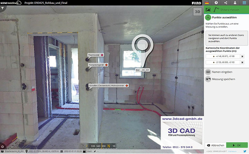 
15
 Auch zur Mängelerfassung oder für Massenermittlungen im Rohbau lassen sich Scan- und Fotodaten nutzen.




