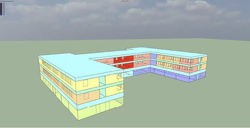 <p>
</p>

<p>
<span class="GVAbbildungszahl">8</span>
 Die Simulation zeigt per Farbflächen die verschiedenen thermischen Belastungen in den Räumen im Stundentakt an.
</p> - © ACE Andrea Costa Engineering

