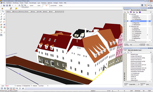 <p>
</p>

<p>
<span class="GVAbbildungszahl">6</span>
 Geometrie- und Bauteildaten lassen sich auch aus dem BIM-Gebäudemodell übernehmen … 
</p> - © BKI

