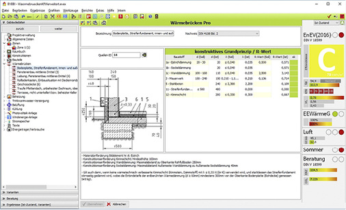 <p>
</p>

<p>
<span class="GVAbbildungszahl">11</span>
 Immer wichtiger werden der sommerliche Wärmeschutz, Lüftungskonzepte oder die Berechnung von Wärmebrücken. 
</p> - © Envisys

