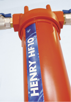 



6
 Henry HF10: Bypass-Heizungsfilter für klares Wasser. 

