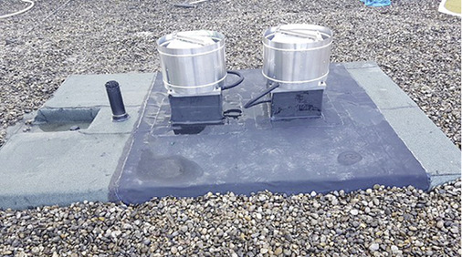 


8
 Die Dachdämmung wurde in den Durchdringungsbereichen bereits für eine künftige Sanierung vorbereitet. 
