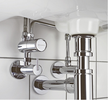 



6
 Sind an Eckventilen Thermostate oder Thermostatarmaturen installiert, muss die Ermittlung der Systemtemperatur im Rahmen von Legionellenuntersuchungen unbedingt vor den thermostatischen Einrichtungen erfolgen. 
