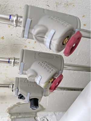 



4
 Regulierarmaturen zur Einregulierung der Zirkulation. 
