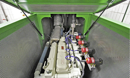 
3
 Blick in das Blockheizkraftwerk. 2G Energy hat für die KWKK-Anlage der Privat-Brauerei Zötler das Serienmodell g-box 50 für den speziellen Anwendungsfall angepasst. 



