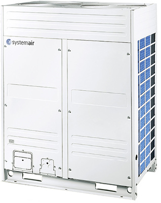 



7
 Das modulare Systemair VRF-Multi-Split-Außengerät arbeitet im Kühl- und Wärmepumpenbetrieb mit Wärmerückgewinnung. Der Anschluss und die Regelung der VRF-Kassetten sowie des Luftschleiers am Eingang waren sehr einfach möglich, weil alle Komponenten von einem Systemhersteller kommen. 

