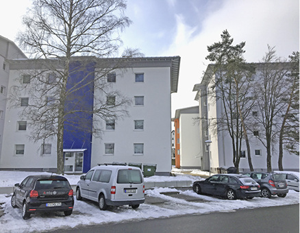 <p>
</p>

<p>
<span class="GVAbbildungszahl">8</span>
 Ansicht der Gebäude in der Grabenäckerstraße nach Fertigstellung im Februar 2018. 
</p> - © wbg Fürderer

