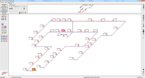 



8
  TGA-CAD liefert wichtige Planungshilfsmittel, wie etwa Strang- und Schemapläne, … 

