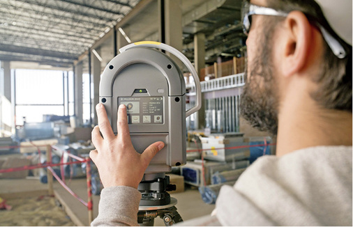 



7
 3D-Laserscanner können auch komplexe Strukturen erfassen und haben sich deshalb im TGA-Bereich als Standard etabliert. 
