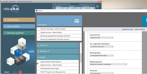 



6
 Die Grundlage für Auswertungs- und Controlling-Funktionen bilden die Stammdaten … 
