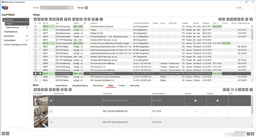 
12
 Auch die Baumängelverfolgung gehört bei einigen Programmen zum Funktionsumfang. 



