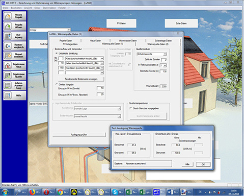 



6
 Da sowohl die Wärmequellen-Temperatur als auch der Wärmebedarf und andere Parameter jahreszeitlichen Schwankungen unterliegen, ist der Planungsaufwand hoch. 

