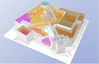 <p>
</p>

<p>
<span class="GVAbbildungszahl">2</span>
 Gebäudemodell im BIM-Prozess. Die Gebäudeerfassung HottCAD legt die zentrale Datengrundlage für alle Berechnungen. 
</p> - © Hottgenroth

