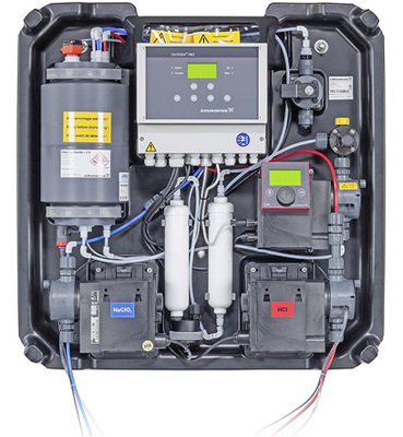 <p>
</p>
<p>
<span class="GVAbbildungszahl">3</span>
 Die Desinfektionsanlage Oxiperm Pro von Grundfos Alldos ist eine Anlage zur Herstellung und Dosierung von Chlordioxid zur Desinfektion von Trink-, Brauch-, Kühl- und Abwasser. 
</p> - © Grundfos
 
3
 Die Desinfektionsanlage Oxiperm Pro von Grundfos Alldos ist eine Anlage zur Herstellung und Dosierung von Chlordioxid zur Desinfektion von Trink-, Brauch-, Kühl- und Abwasser.