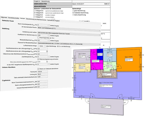 <p>
</p>

<p>
<span class="GVAbbildungszahl">4</span>
 Voraussetzung für eine präzise Berechnung sind unter anderem eine exakte Erfassung aller heizlastrelevanten Raumdaten … 
</p> - © ZUB Systems

