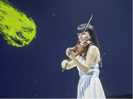 



7
 Mehr als nur musikalische Einlagen erlebten die 1300 Besucher bei den Auftritten von „Live on Loops“. 
