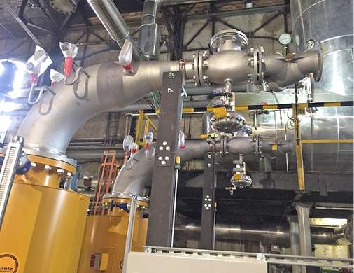 



2
 Dampfseitige Sicherheitsventile mit pneumatischer Ansteuerung. 
