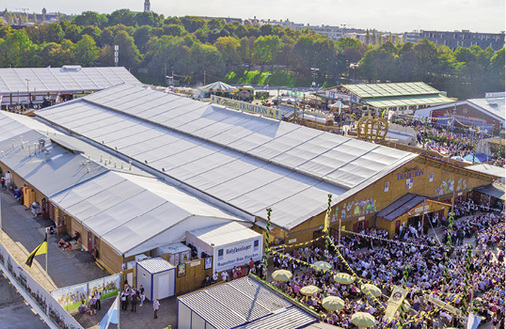 



3
 Auf dem Oktoberfest 2018 kappte ein Batteriespeicher die Lastspitzen des Festzelts Tradition. 
