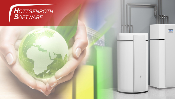 Software Optimus 3D PLUS inkl. Wärmepumpencheck berechnet schnell den hydraulischen Abgleich und empfiehlt geeignete Wärmepumpensysteme.