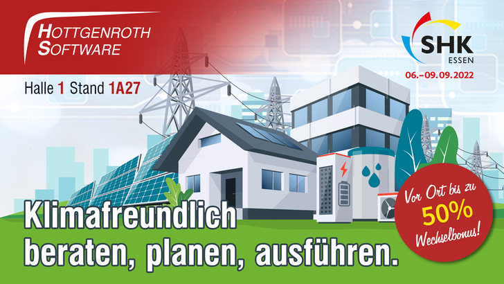 Die Hottgenroth Gruppe entwickelt Softwarelösungen für die energetische Bestandssanierung und den klimaneutralen Neubau. - © Hottgenroth Software AG