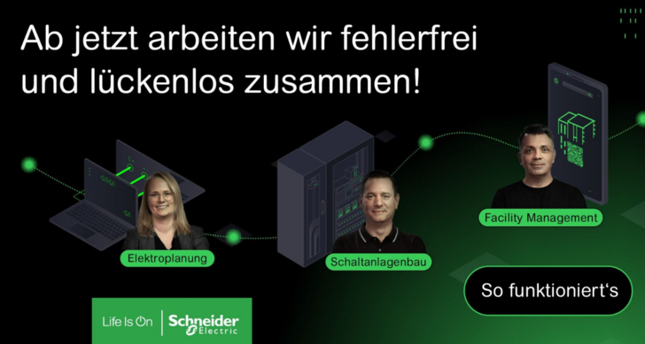 Arbeiten im digitalen Flow - © Schneider Electric