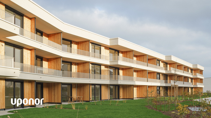 Bei der Planung des Quartiers und der Ausstattung der Wohneinheiten stand das Wohlfühlen und Leben genießen im Vordergrund. Ein besonderes Highlight: Wer hier wohnt, hat seinen Platz im Freien sicher. - © Uponor, Fotograf: Sebastian Schels Bei der Planung des Quartiers und der Ausstattung der Wohneinheiten stand das Wohlfühlen und Leben genießen im Vordergrund. Ein besonderes Highlight: Wer hier wohnt, hat seinen Platz im Freien sicher. - © Uponor, Fotograf: Sebastian Schels