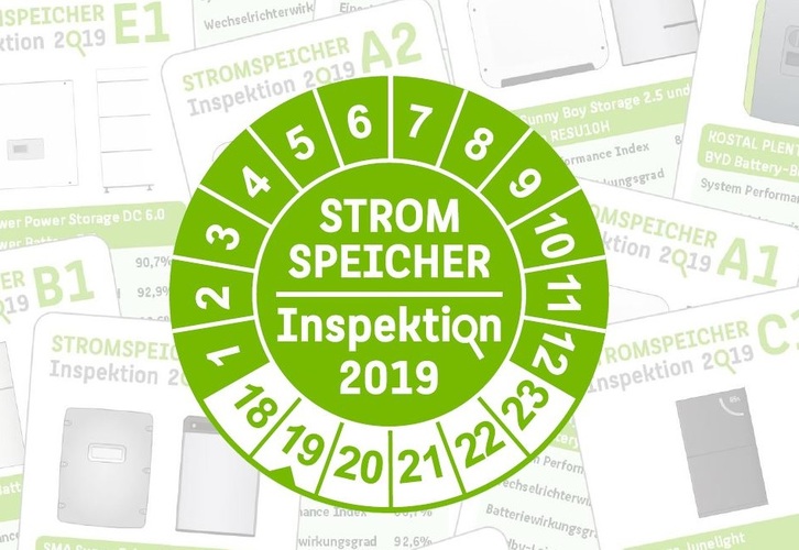 Deckblatt der Stromspeicher-Inspektion 2019. - HTW Berlin - © HTW Berlin
