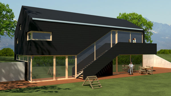 Das Österreich-Haus für die Olympischen Winterspiele 2010 in Kanada. - APG