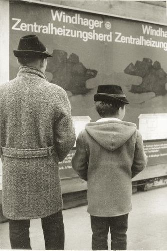 Plakatwerbung aus den 60er Jahren. - Windhager