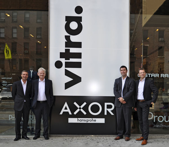 Axor NYC: Axor und Vitra nutzen einen Teil der Räumlichkeiten gemeinsam. - Axor