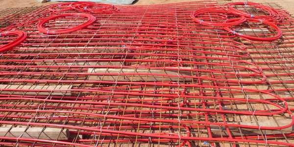 Vor Ort gefertigte BKT-Module. - Rehau