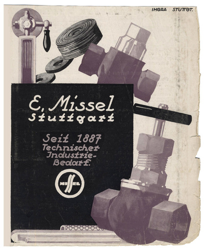 Seite aus einer Missel-Preisliste aus den 1940er-Jahren. - Missel - © Missel
