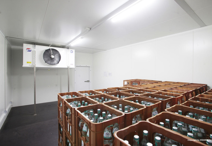 Kühlraum von Innen. - Kramer