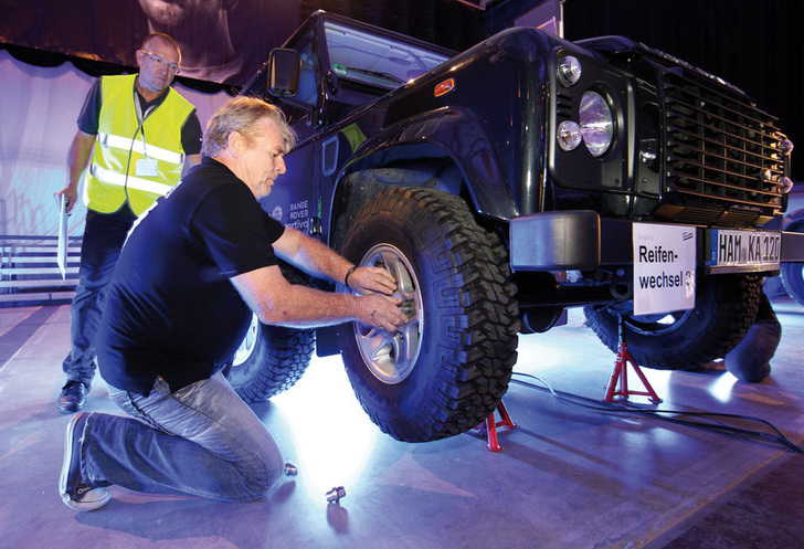 Auch Geschwindigkeit war gefragt. - Geberit