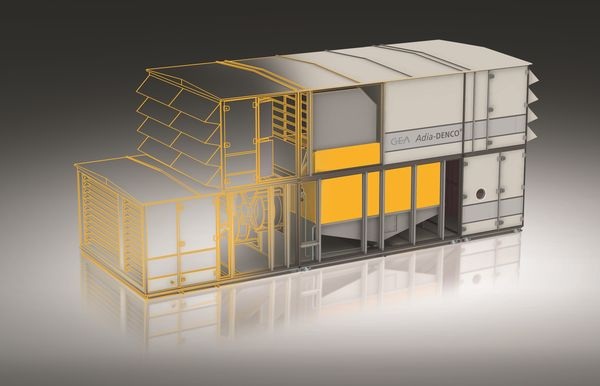 Das Luftbehandlungssystem GEA Adia-Denco zur Klimatisierung von Rechenzentren wird künftig auch in Wurzen gefertigt. - GEA