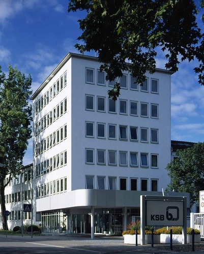 KSB-Hauptsitz in Frankenthal. - KSB