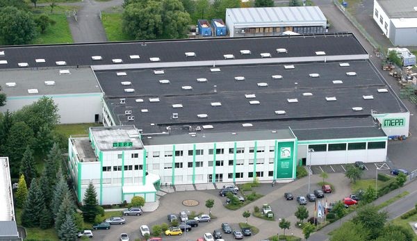 Mepa-Firmensitz in Rheinbreitbach. - Mepa