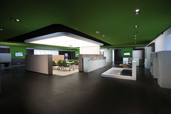 Theoriebereich im Obergeschoss. - Kermi