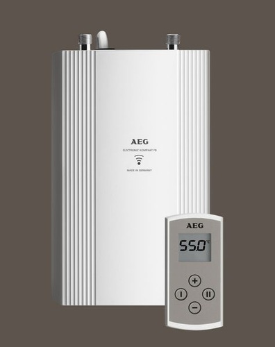 Elektronischer AEG-Durchlauferhitzer DDLE Kompakt 11/13 FB. - AEG Haustechnik