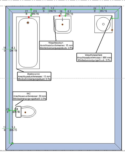 Grundrissplanung mit Wasser 3D PLUS. - Hottgenroth/ETU