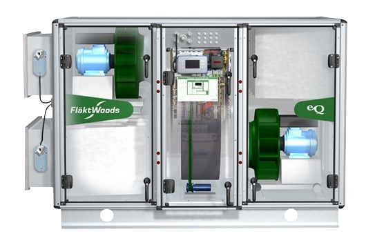 eQ-PRIME-Lüftungseinheit. - Fläkt Woods