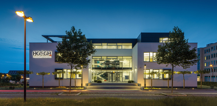 Firmenzentrale von Hosch Gebäudeautomation in Teltow. - Hosch
