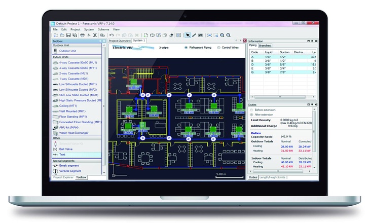 Panasonic stellt den VRF-Designer kostenlos zur Verfügung - Panasonic