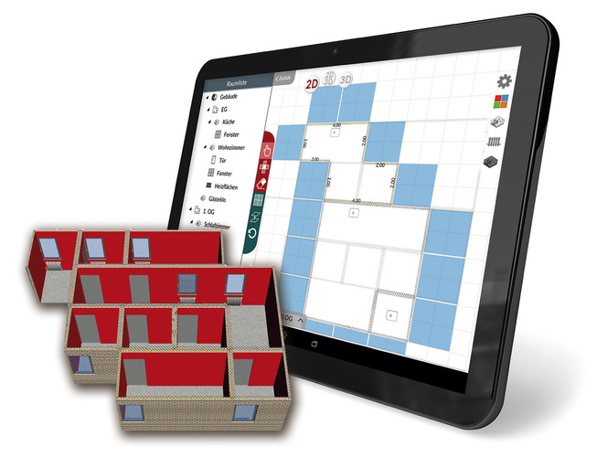 Optimus App auf Tablet - Hottgenroth