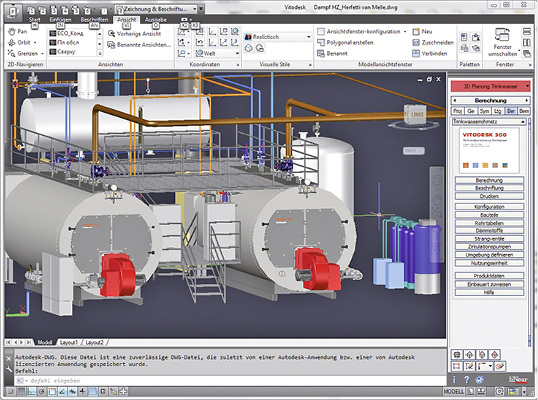 Von der Trinkwassererwärmung bis zur Entnahmestelle – Planungssoftware für Trinkwassernetze hilft, Hygieneprobleme durch Überdimensionierungen zu vermeiden.