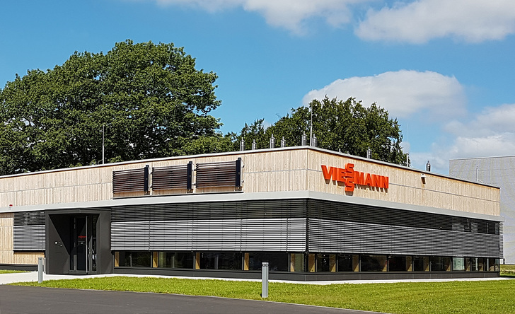 Viessmann-Verkaufsniederlassung in Hamburg. - Viessmann